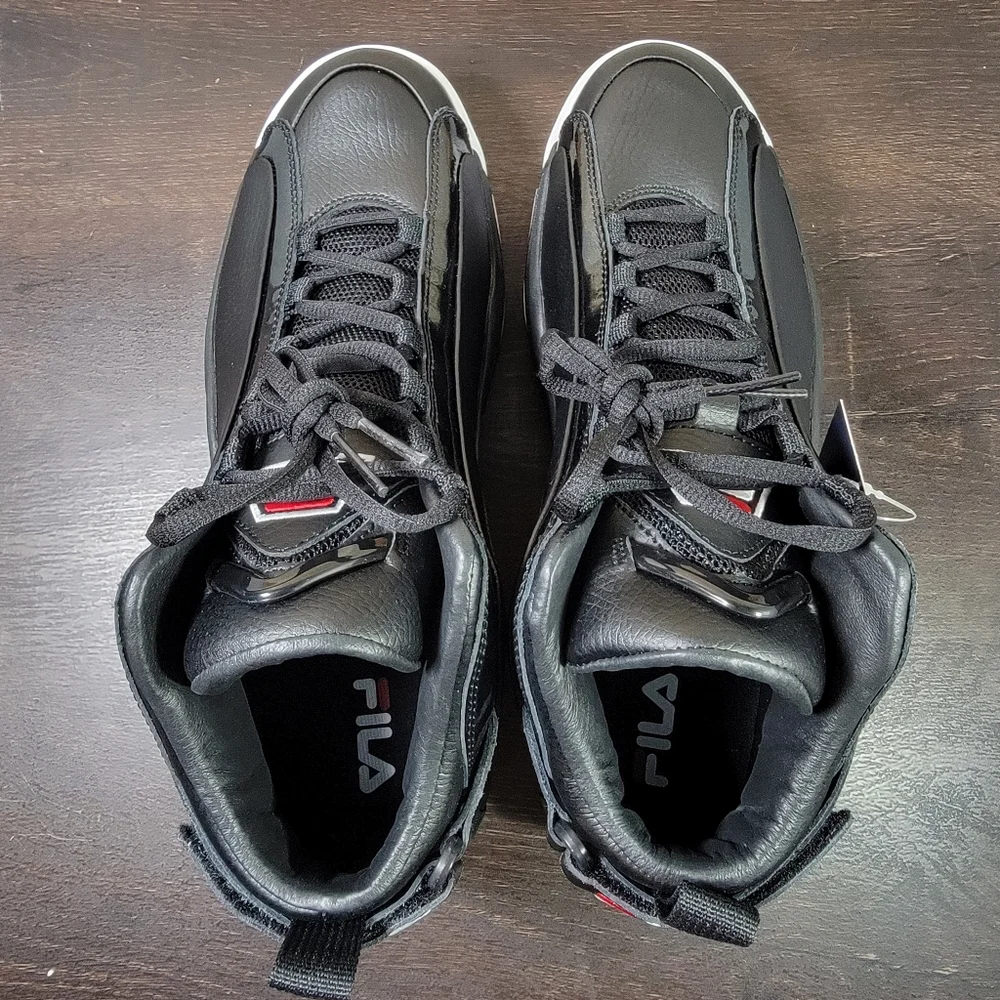 BRAND NEW Fila Grant Hill 2 96' Black White Red Men's Size 11.5 - Picture 6 of 7